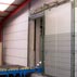 Mur et porte coupe feu